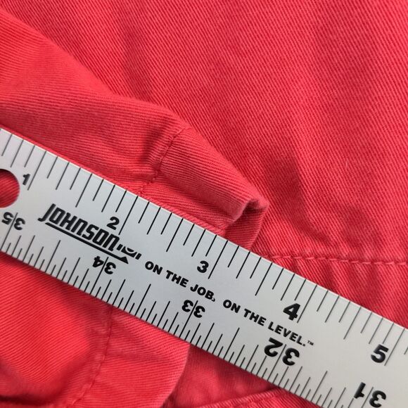 J. Crew Womens Chino Shorts Pink Size 2 Slash Pockets Cotton - Picture 5 of 11